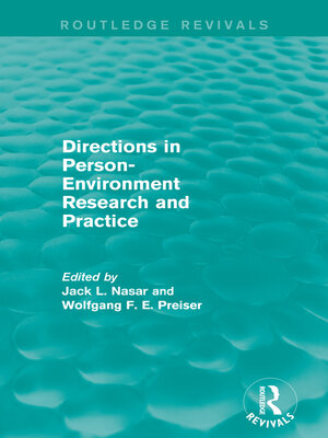cover image of Directions in Person-Environment Research and Practice (Routledge Revivals)